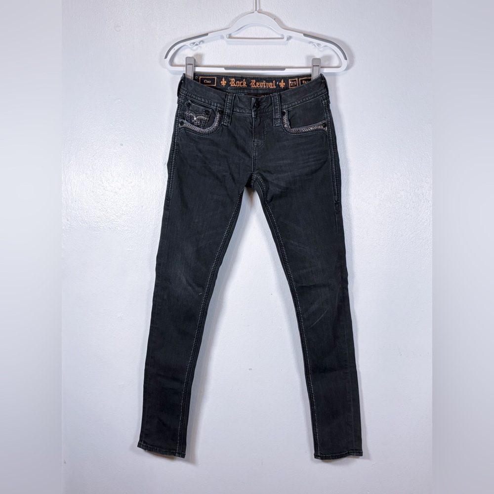 Rock Revival Women's black Skinny Jeans